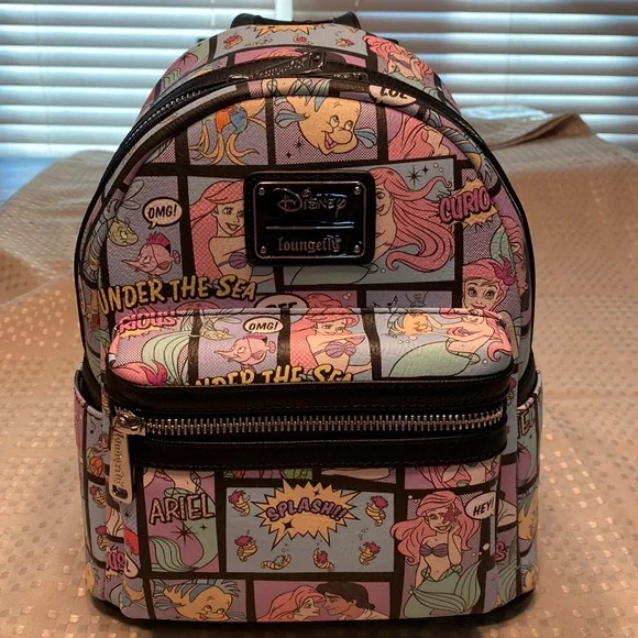 Loungefly | Bags | Nwt Loungefly Disney Little Mermaid Comic  display picture 2